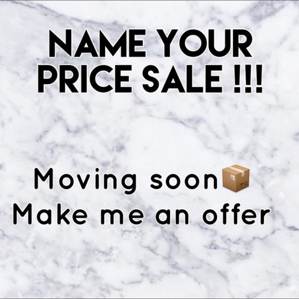 ALL OFFERS WELCOMED